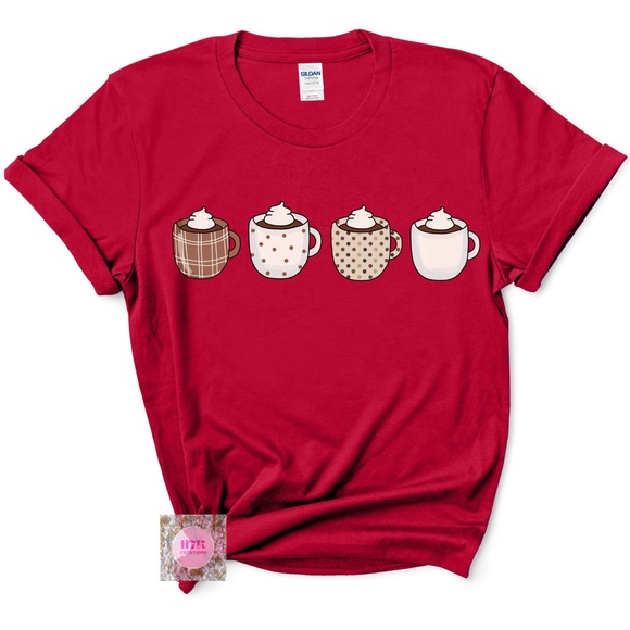 Women’s Cute Coffee T-Shirt - Picture 2 of 6